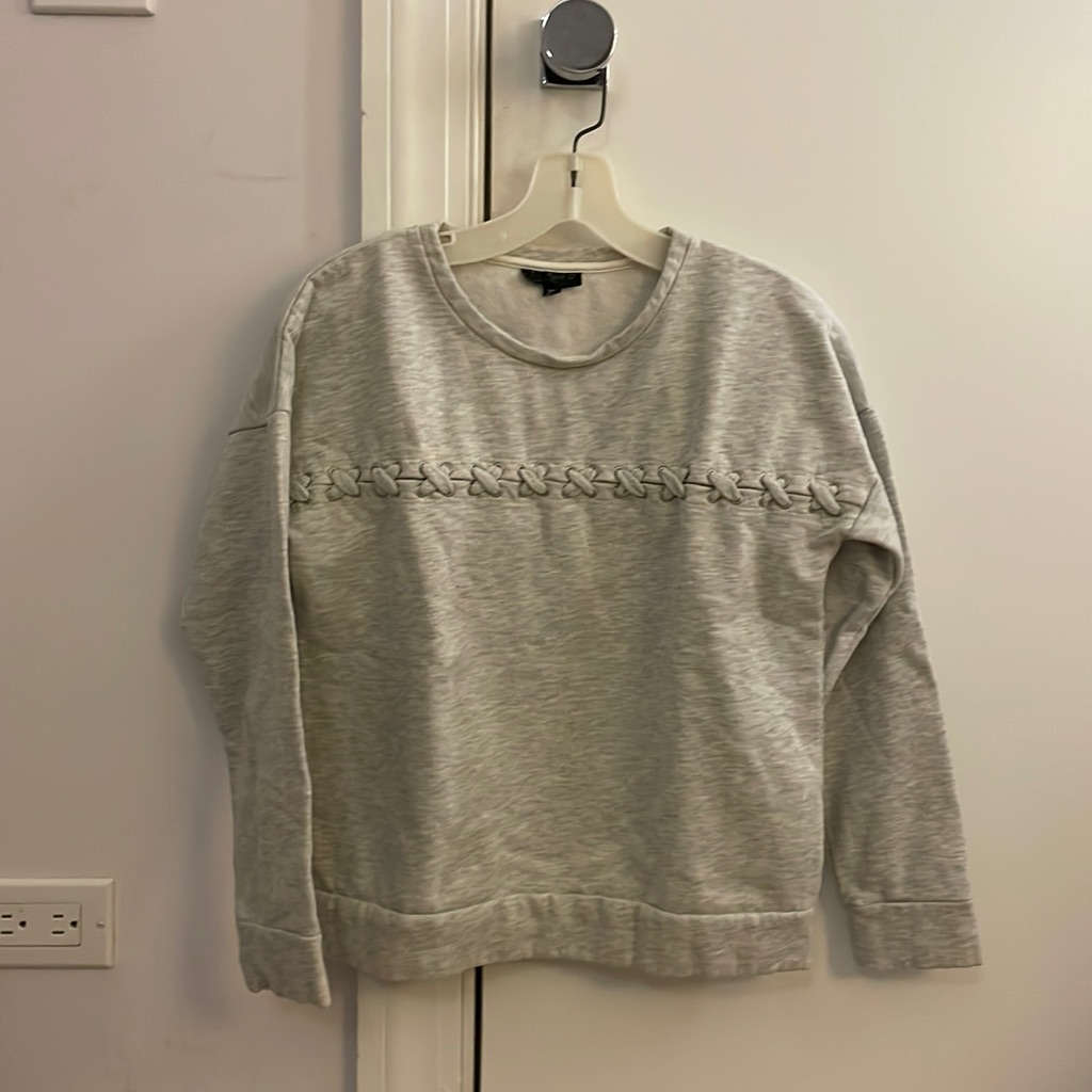 Top Shop Gray Hoodie